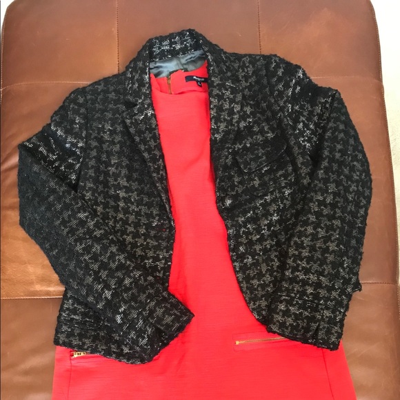 J Crew Jacket. Gorgeous. Iridescent details. Sz 2 - Picture 8 of 8